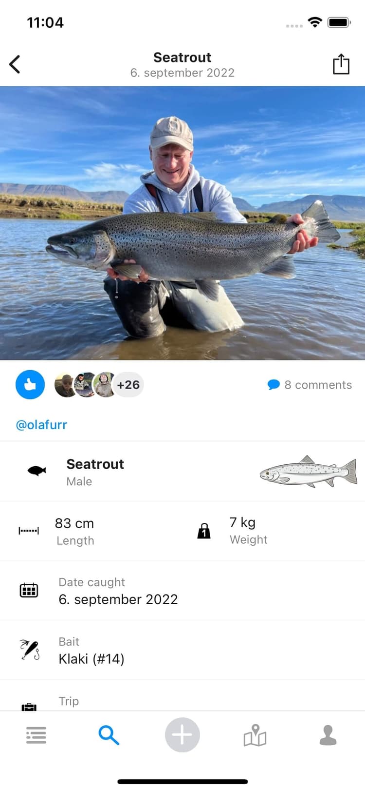 Angling iQ Fishing app